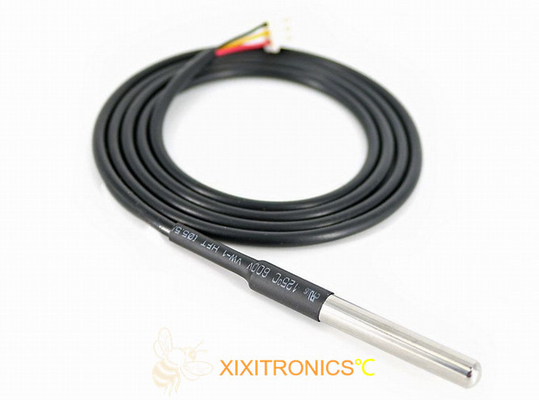 차량 MFT-4401 시리즈용 OD6.0mm 출력 디지털 DS18B20 온도 센서