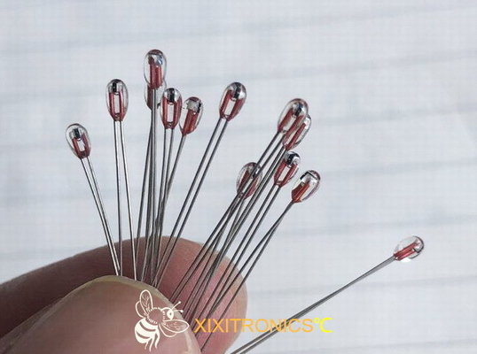머리 1.6 사이즈 밀리미터와 2.3 밀리미터와 AIRMATIC MF57 일련을 위한 광선 글라스 코팅 칩 서미스터