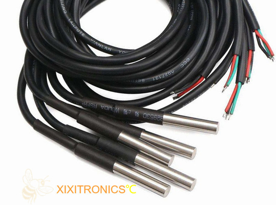 차량 MFT-4401 시리즈용 OD6.0mm 출력 디지털 DS18B20 온도 센서